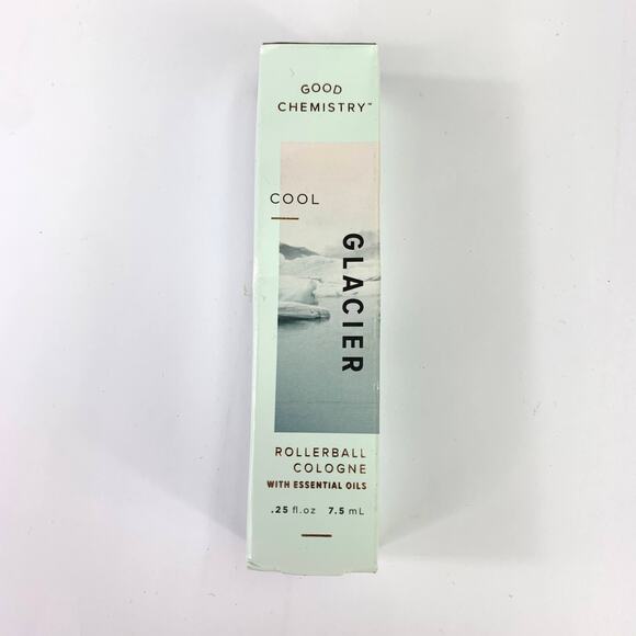 Good Chemistry Cool Glacier Rollerball Cologne W/ Essential Oils 0.25 oz Unisex - Picture 3 of 9
